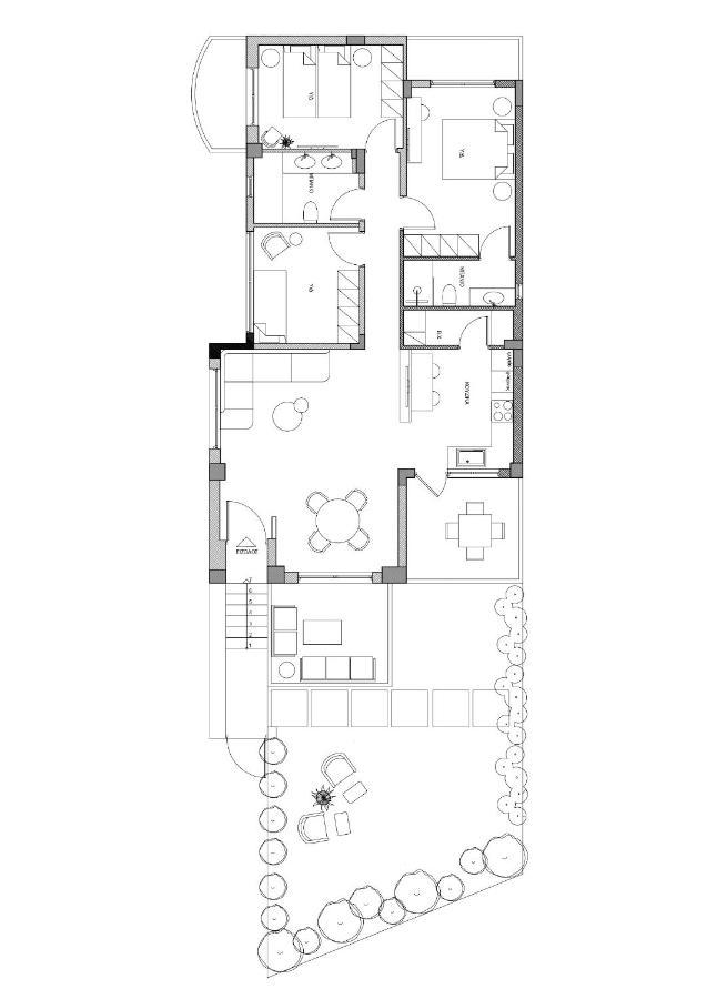 Ros Solis Luxure House Chania  ภายนอก รูปภาพ